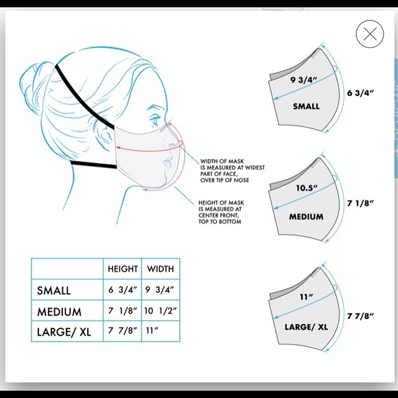 face mask Reusable (HEPA) type w/ … - Picture 3 of 6